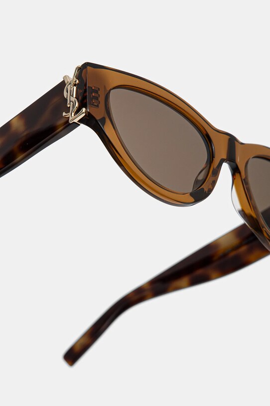 Slnečné okuliare Saint Laurent hnedá SL.M94