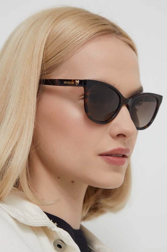 Love Moschino ochelari de soare nu maro MOL072/S
