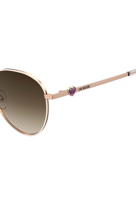Love Moschino okulary przeciwsłoneczne MOL074/S beżowy