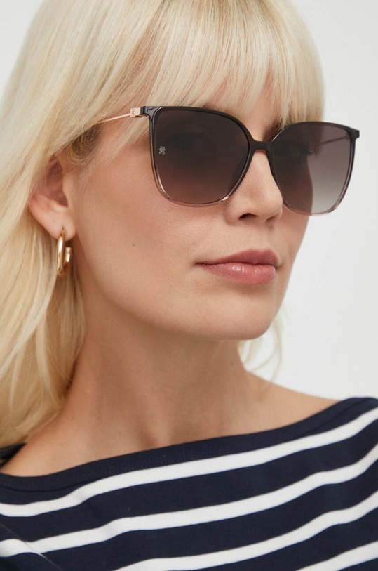 Tommy Hilfiger okulary przeciwsłoneczne gradientowa brązowy TH.2095/S