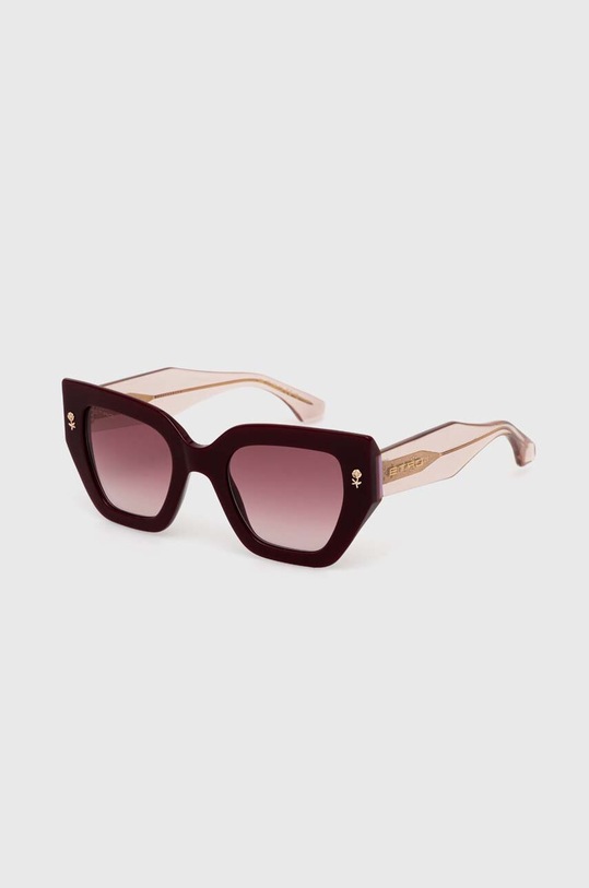 Etro okulary przeciwsłoneczne ETRO.0010/S bordowy AA00