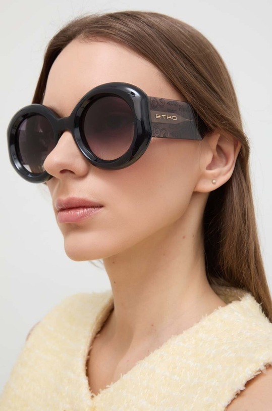 Etro okulary przeciwsłoneczne gradientowa czarny ETRO.0016/G/S