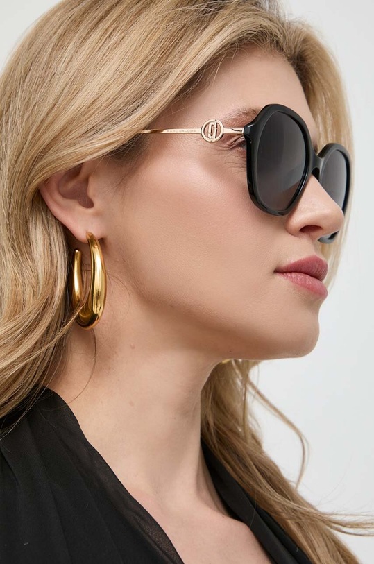 Marc Jacobs ochelari de soare rotund negru MARC.728/F/S