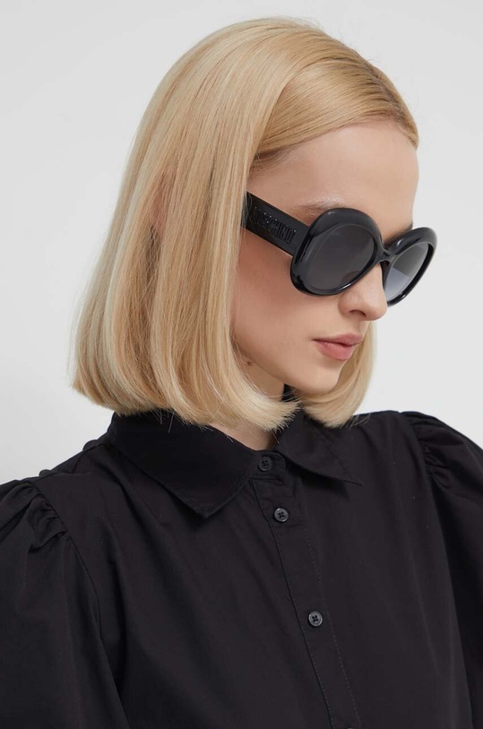 Γυαλιά ηλίου Moschino στρογγυλό μαύρο MOS162/S