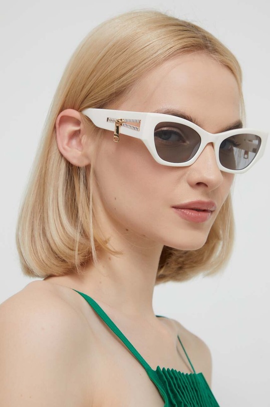 Moschino occhiali da sole geometrica bianco MOS159/S
