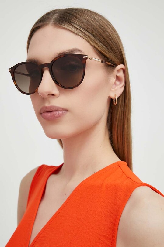 Carolina Herrera okulary przeciwsłoneczne gradientowa brązowy HER.0230/S