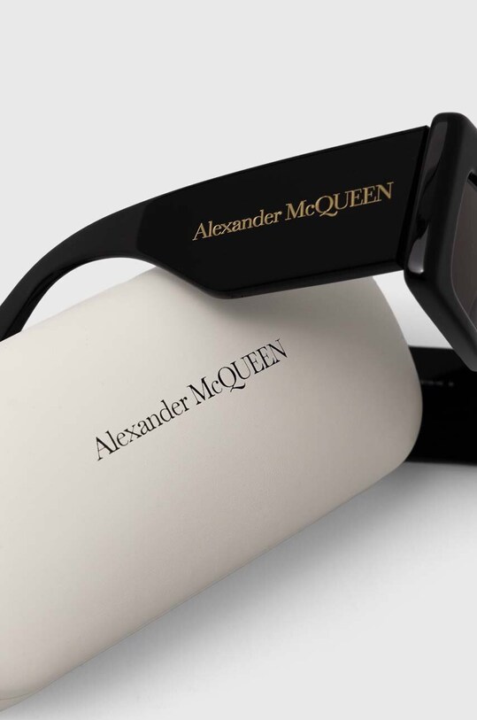 Alexander McQueen okulary przeciwsłoneczne czarny AM0433S