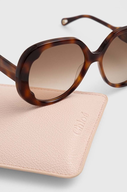 Γυαλιά ηλίου Chloé καφέ CH0195S