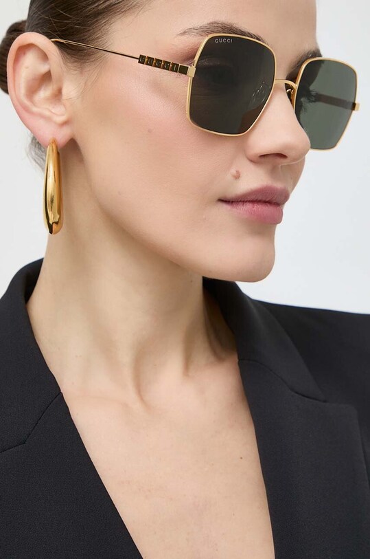 Gucci napszemüveg aviator arany GG1434S