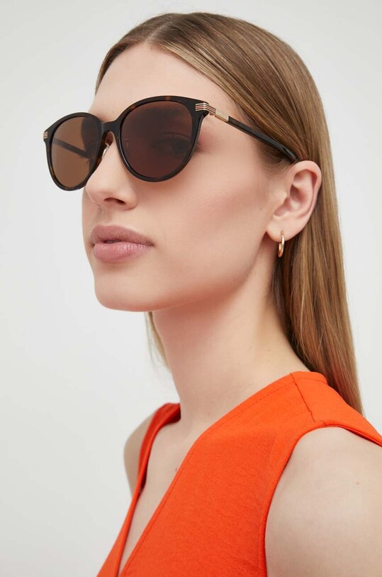Gucci ochelari de soare ochi de pisică maro GG1452SK