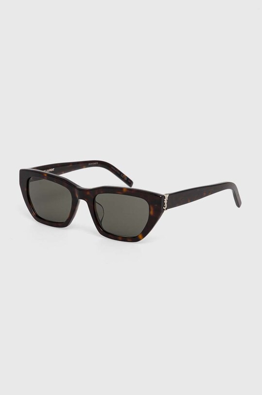 Akcesoria Saint Laurent okulary przeciwsłoneczne SL.M127/F brązowy