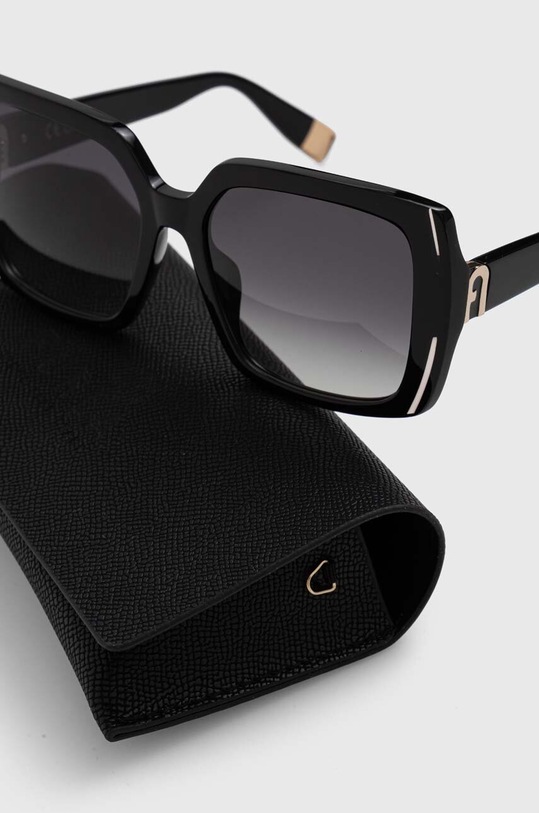 Furla ochelari de soare negru SFU707.560700