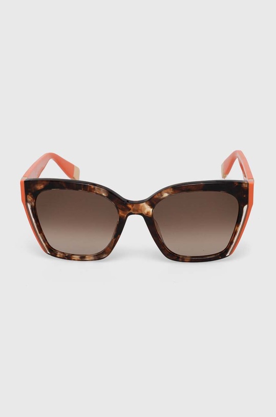 Akcesoria Furla okulary przeciwsłoneczne SFU708.5402AD pomarańczowy