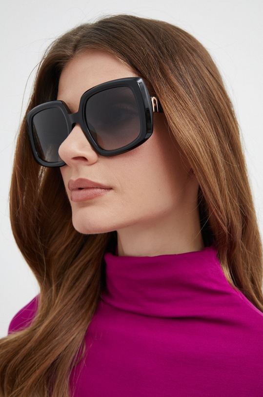 Furla okulary przeciwsłoneczne gradientowa czarny SFU709.540700