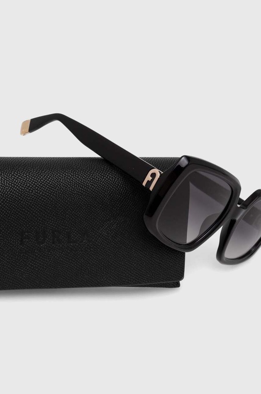 Furla okulary przeciwsłoneczne czarny SFU709.540700
