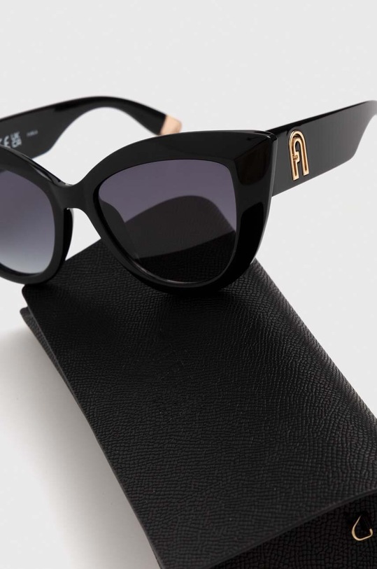 Furla ochelari de soare negru SFU711.530700