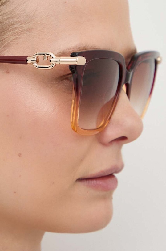 Furla ochelari de soare SFU713.5302AS roz