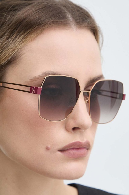 Sluneční brýle Furla SFU716.5908FC burgundské