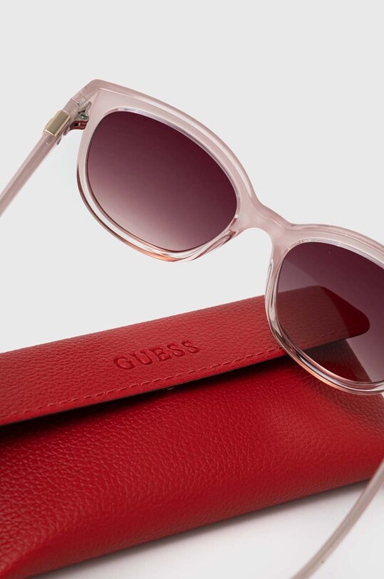 Сонцезахисні окуляри Guess GU7877.5374T рожевий