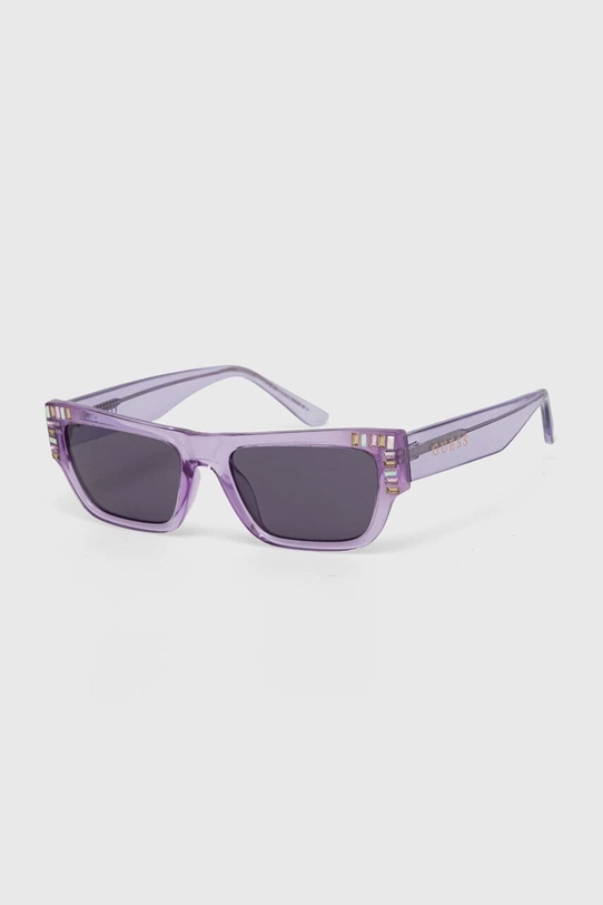 Guess okulary przeciwsłoneczne GU7902.5380Y fioletowy AA00