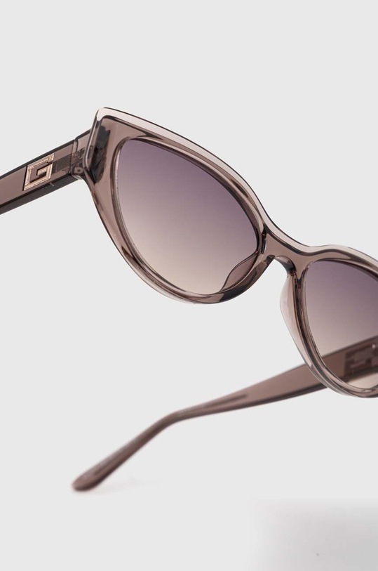 Guess okulary przeciwsłoneczne beżowy GU7910.5259Z