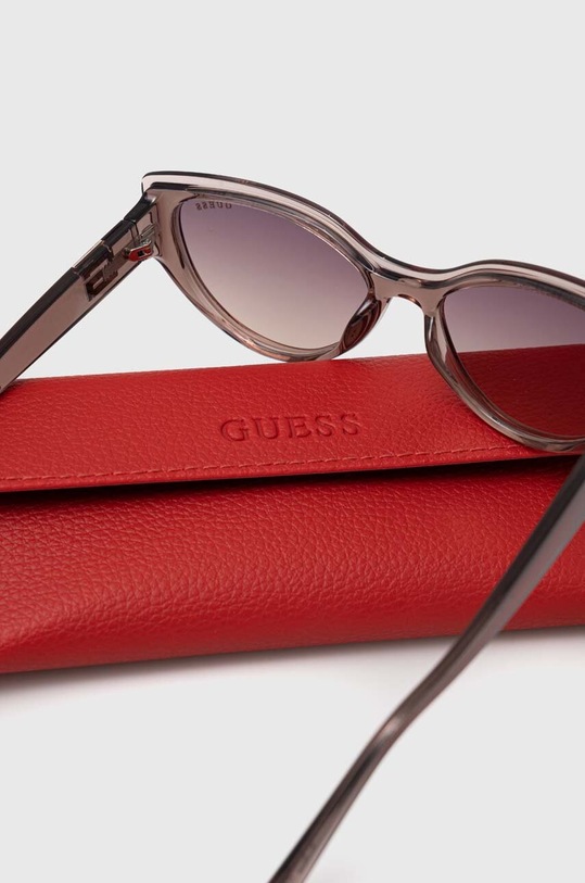 Guess okulary przeciwsłoneczne GU7910.5259Z beżowy