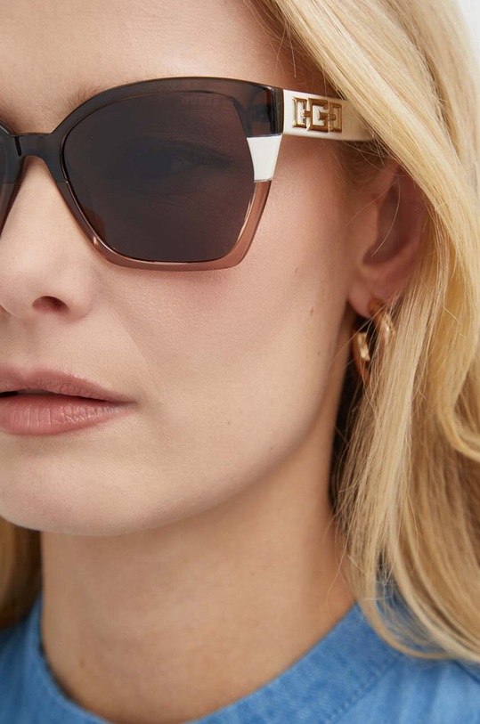 Guess ochelari de soare GU7912.5520Y maro