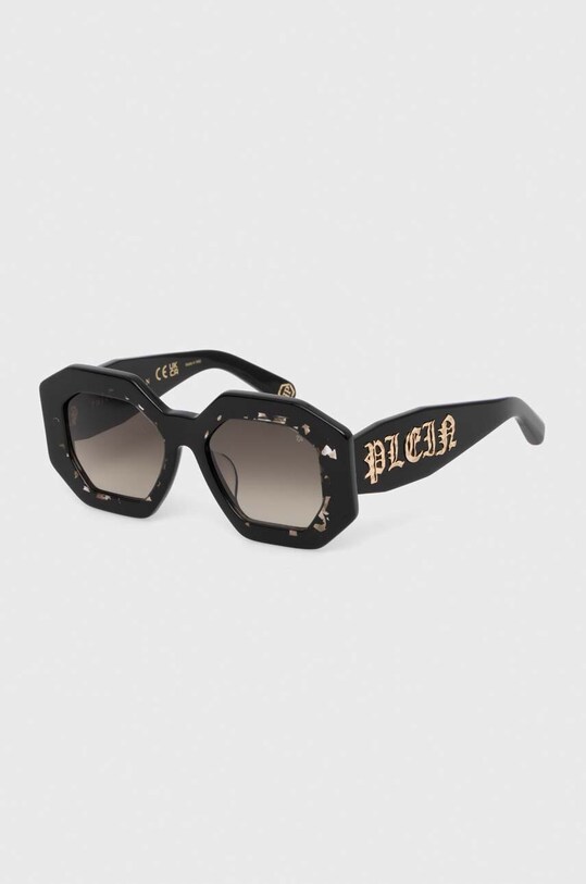 Philipp Plein ochelari de soare SPP098M.530700 negru AA00