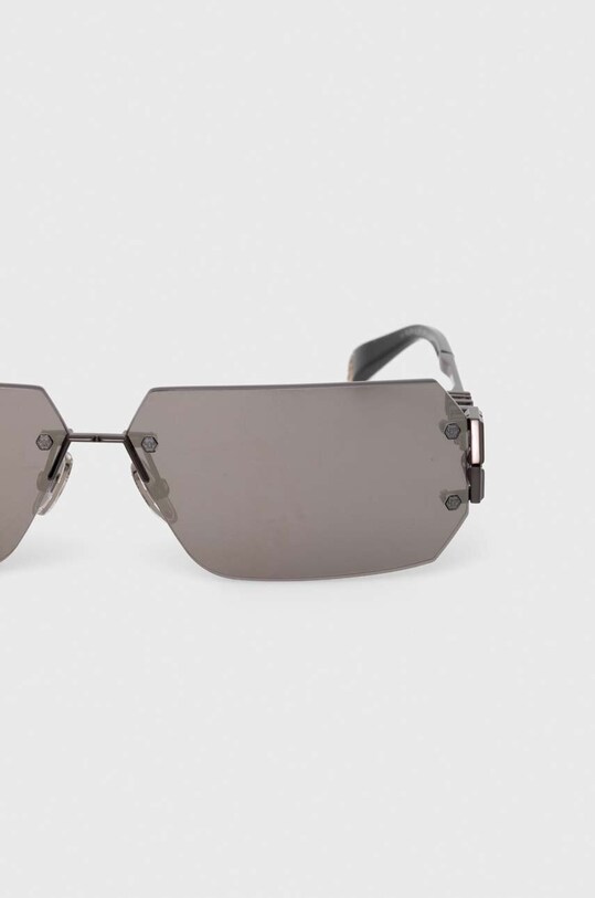 Accesorii Philipp Plein ochelari de soare SPP110.65672X gri