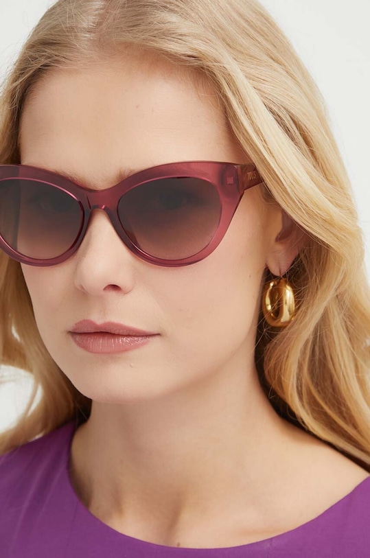 Сонцезахисні окуляри Tous котячі очі фіолетовий STOB86.540AFD