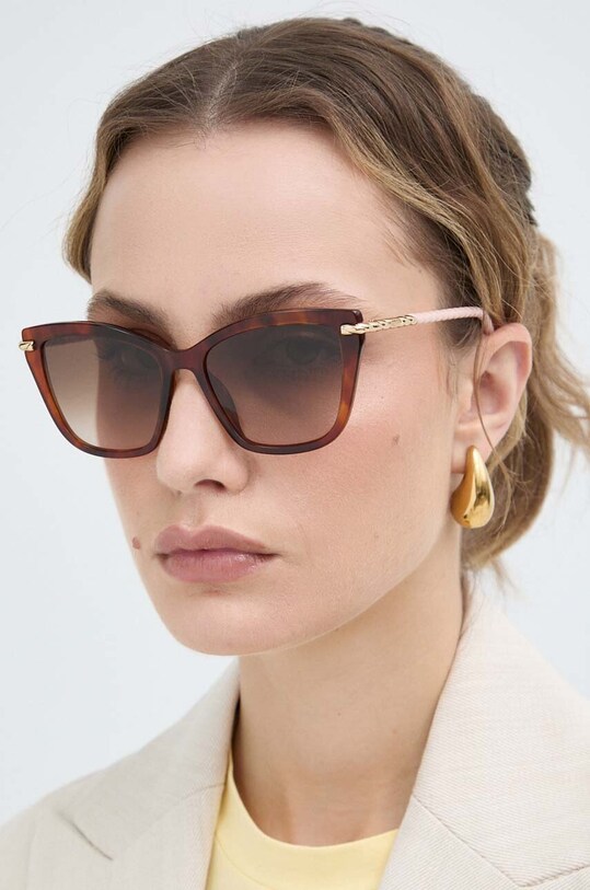 Сонцезахисні окуляри Tous котячі очі коричневий STOB87.540829