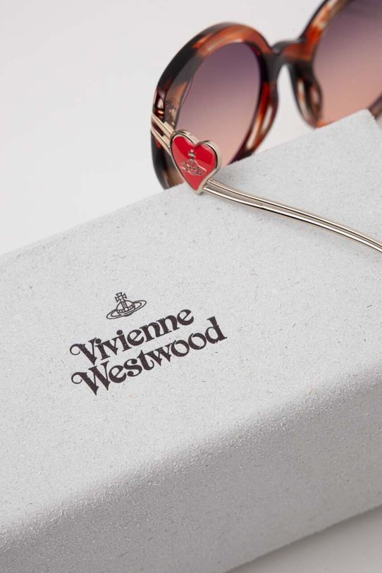 Vivienne Westwood okulary przeciwsłoneczne brązowy VW506031653
