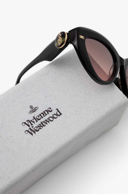 Vivienne Westwood okulary przeciwsłoneczne czarny VW505300153