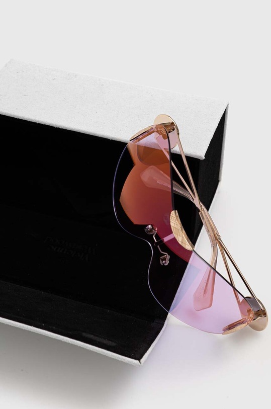 Vivienne Westwood okulary przeciwsłoneczne VW7021457140 fioletowy
