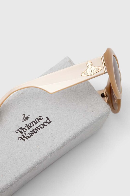 Vivienne Westwood ochelari de soare bej VW505115753