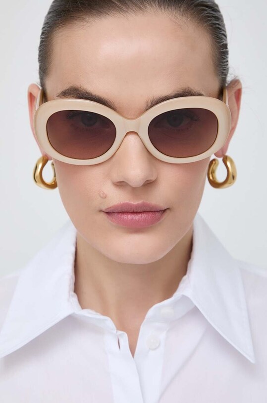 Vivienne Westwood ochelari de soare VW505115753 bej