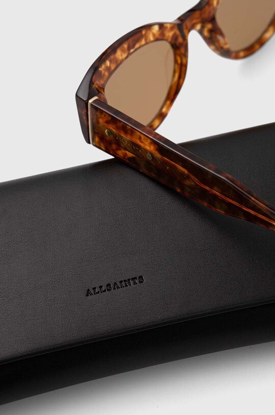 AllSaints okulary przeciwsłoneczne brązowy ALS500210351