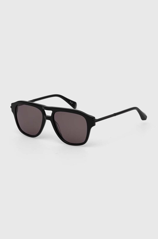 AllSaints okulary przeciwsłoneczne ALS500400154 czarny AA00