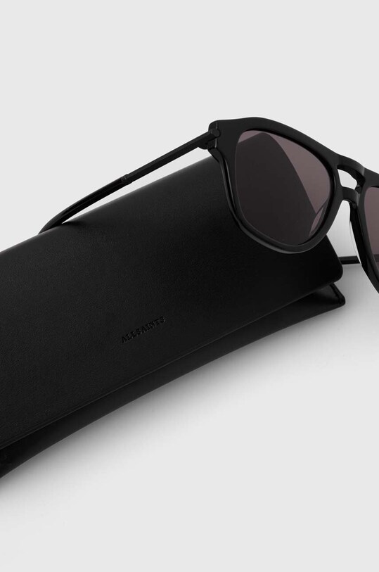 AllSaints okulary przeciwsłoneczne czarny ALS500400154