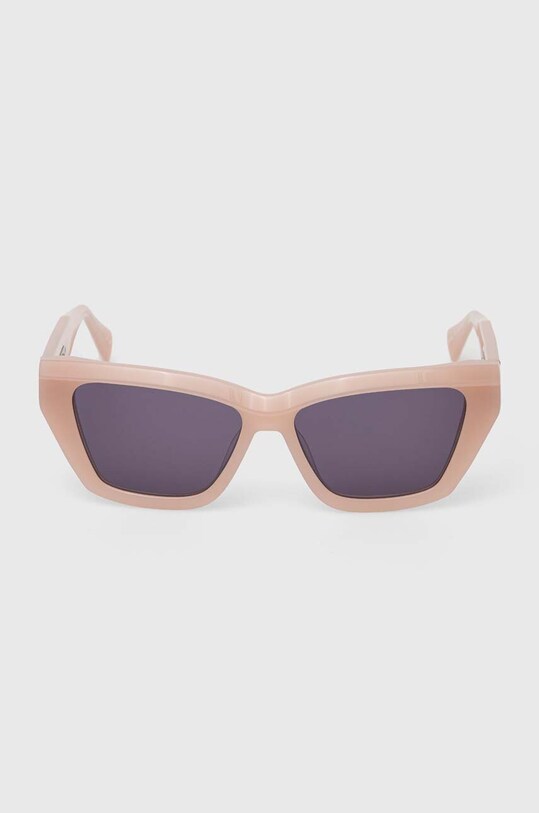 Akcesoria AllSaints okulary przeciwsłoneczne ALS501127356 różowy