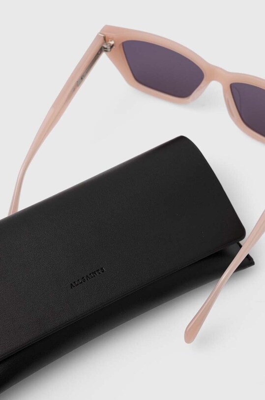 AllSaints okulary przeciwsłoneczne różowy ALS501127356
