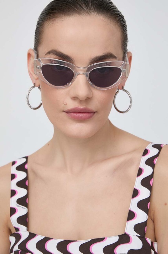 AllSaints okulary przeciwsłoneczne ALS500286651 biały