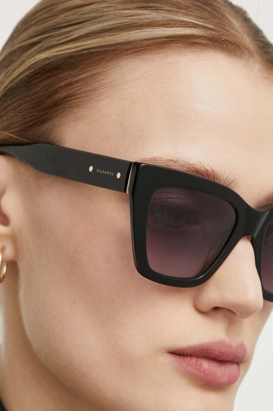 AllSaints okulary przeciwsłoneczne ALS500100254 czarny