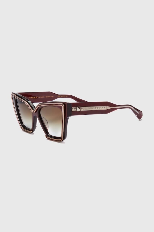 Valentino okulary przeciwsłoneczne V - GRACE VLS.126B bordowy AA00
