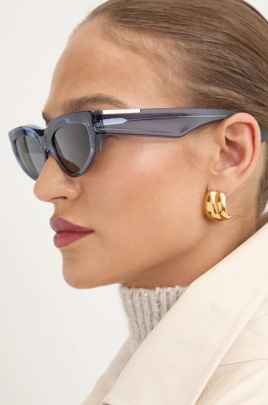 Burberry okulary przeciwsłoneczne 0BE4425U niebieski AA00