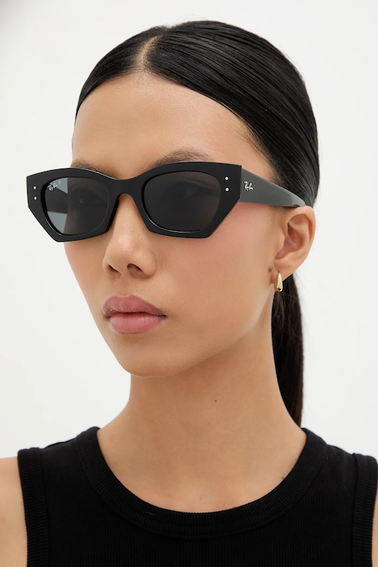 Slnečné okuliare Ray-Ban hladký čierna 0RB4430