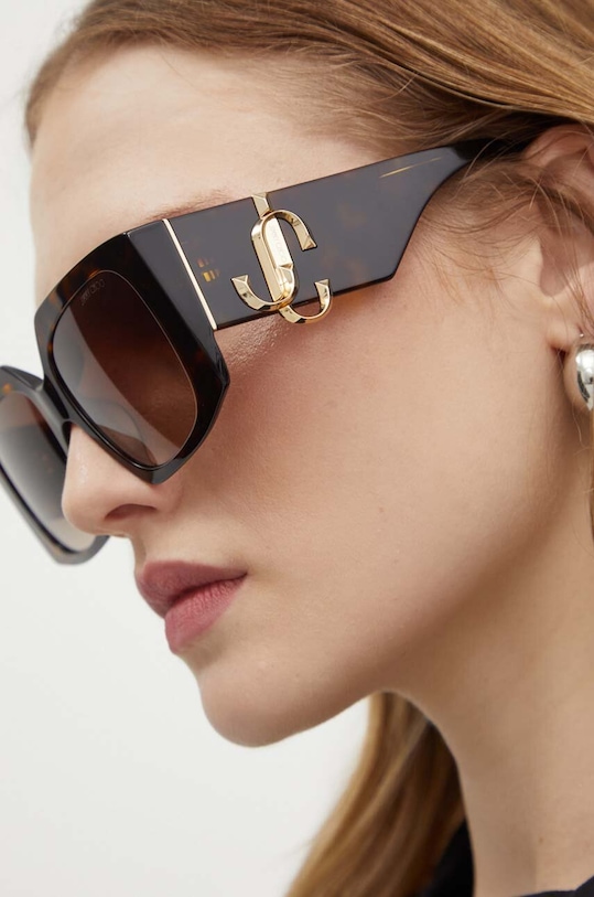 Γυαλιά ηλίου Jimmy Choo 0JC5006U καφέ AA00