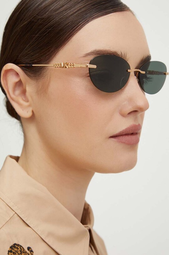 Sluneční brýle Michael Kors MANCHESTER jednotná zlatá 0MK1151