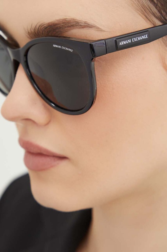Sluneční brýle Armani Exchange 0AX4144SU černá AA00