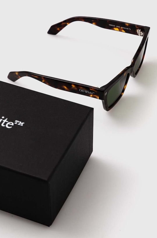 Akcesoria Off-White okulary przeciwsłoneczne OERI110.546055 brązowy